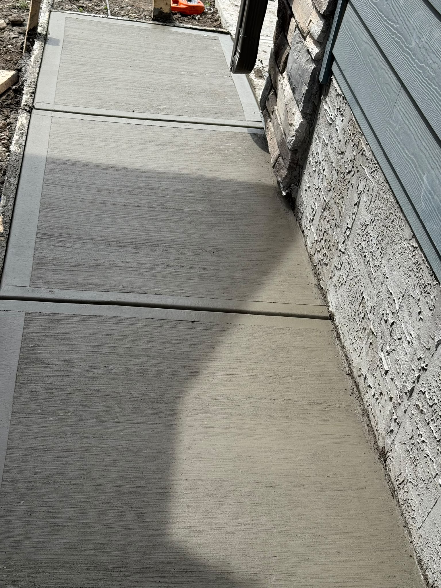 Precision finished sidewalk expansion joints Calgary